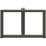 Noge za klub stolić T-oblika 2 kom antracit 70x25x(42-43) cm čelik | shoptok.hr