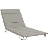 Jastučić za ležaljku GEMERT 100% poliester Siva 200 x 90 x 3 cm - Siva 200 x 90 x 3 cm Poliester | shoptok.hr