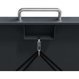  Westman - Spremište za 5 kanti za smeće Lacina | 5x240L | Izgled antracit/drvo | 80x332x116 cm - BRANDED IN GERMANY | shoptok.hr