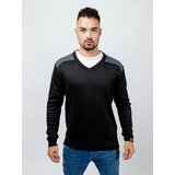 Glano Man Sweater - black Cene