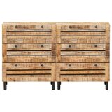  Ormari za skladištenje 2 kom. 120 x 33 x 75 cm Šareni | shoptok.hr
