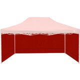 Aga Bočnice za prodajno stojnico 3x4,5m Rdeča, (21125267) | Shoptok.si