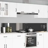 Kuhinjski zaštita 2 pcs Tamno siva 120 x 40 cm