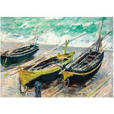 Puzzle 1000 KOM TUBA ART.2 CLAUDE MONET "THREE FISHING BOATS" INTERDRUK | Shoptok.si