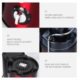 RAF R.2817R sokovnik silver crveni 1000W | Eponuda.com