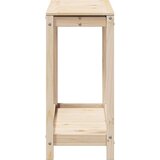  Miza za sajenje s polico 108x35x75 cm trdna borovina | Shoptok.si