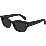 Alexander Mcqueen AM0548S 001 ONE SIZE (52) Črna/Siva Cene
