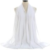 IZMAEL Šal OL-33826 - Bela | Shoptok.si