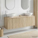  Set ormarića za kupaonicu 3 kom. Hrast sonoma | shoptok.hr