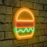 WALLXPERT zidna LED dekoracija Hamburger Multicolor cene