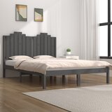  Za krevet od masivne borovine sivi 200 x 200 cm | shoptok.hr