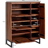 MID.YOU Komoda Wohnling, Pravi Les | Shoptok.si