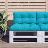 vidaXL Blazine za palete 2 kosa turkizno blago, (21060713) | Shoptok.si