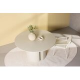 Venture Home okrugli blagovaonski stol Sandvik ⌀140 cm, bež Slike