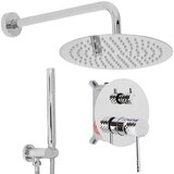 REA Bath Komplet za tuširanje za vgradnjo Lungo Diamond Chrome + BOX | Shoptok.si