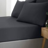 Catherine Lansfield Crna plahta s gumom 90x190 cm So Soft Non Iron – | shoptok.hr