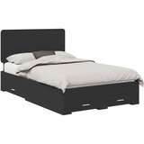  Okvir za krevet Crna 135 x 190 cm Konstruirano drvo | shoptok.hr