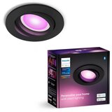 Philips Hue LED vgradni žaromet White & Color Ambiance Centura (RGBW, Premer: 9 cm, Barva ohišja: Črna) Cene