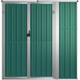  Vrtno spremište zeleno 161 x 89 x 161 cm od pocinčanog čelika | shoptok.hr