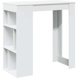 vidaXL Barski stol s stalcima bijeli 102x50x103,5 cm konstruirano drvo | shoptok.hr