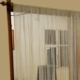 HOMESCAPES Poliestrske zavese v barvi slonovine, 90x200 cm, (20749350) | Shoptok.si