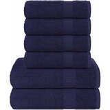  Set ručnika FROGN od 6 dijelova tamnoplave boje 360 g/m² | shoptok.hr