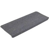 vidaXL Samolepilne preproge za stopnice 30 kosov sive 65x24,5x3,5 cm | Shoptok.si