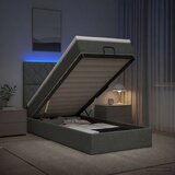  Krevet od pjene s madracem i LED-om Tamnosiva 90 x 200 cm | shoptok.hr