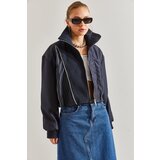 Bianco Lucci Women's Zippered Bomber Coat | Eponuda.ba