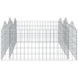  Lučna gabionska povišena gredica 200x100x50cm pocinčano željezo | shoptok.hr