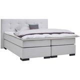 MID.YOU POSTELJA BOXSPRING x , leseni material siva | Shoptok.si