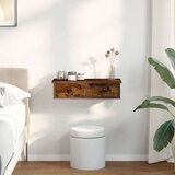 vidaXL Zidna polica s ladicama dimljeni hrast 60x28x15 cm | shoptok.hr