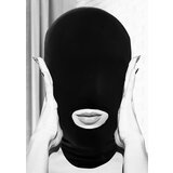 Ouch! Submission Mask With Open Mouth Black Cene