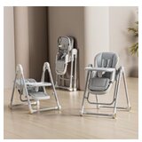  Hranilica i ljuljaska 2 u 1 siva | ePonuda.com