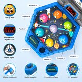  Whack-A-Mole Creatures Arcade Game For 3 Players 3 Modes Glowing Hammers | Shoptok.si