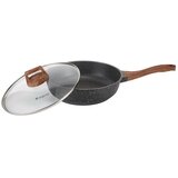 AMBITION Stein globoka ponev za cvrtje 28 cm črna in rjava, (5000256322) | Shoptok.si
