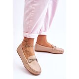 Boto Women's Slip-On Loafers With Glitter Embellishment Beige This Moment | ePonuda.com
