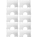 INF plošča za popravilo pohištvenih tečajev 9x5 cm iz nerjavečega jekla 10-Pack, (21278311) Cene
