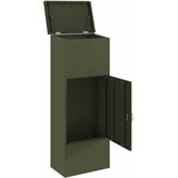  Sandučić za pakete Maslinovo zelena 44,5 x 29 x 110,5 cm Čelik | shoptok.hr