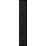  Zidna polica crni hrast 36x16x90 cm inženjerski drvo | Eponuda.com