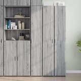 vidaXL Visoka komoda boja hrasta 30x42,5x185 cm od konstruiranog drva | shoptok.hr