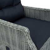  9-dijelni vrtni blagovaonski set od poliratana svjetlosivi | shoptok.hr