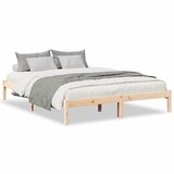  Dugi okvir kreveta bez madraca 140 x 210 cm od borovine | shoptok.hr