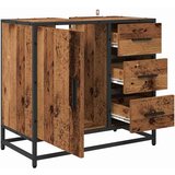 vidaXL Kopalniška omara za umivalnik s polico Star les 65 x 33 x 60 cm | Shoptok.si