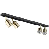  LED RGBW prigušiva spot svetiljka TOP 4xGU10/6,5W/230V 2700-6500K crna/zlatna | Eponuda.com