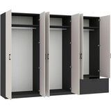 Mömax Garderobna Omara Mila, Kašmir, Antracit | Shoptok.si
