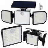 167 led 500lm solarna svjetiljka sa senzorom pokreta 1800mah ip65 6000-6500k