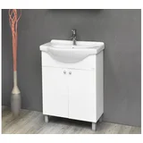 kopalniška omarica z umivalnikom Special 55 OMUMSPECIAL55, 55×84×34,2 cm