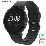 Forever pametna ura forevive lite SB-315, 1.3" (3,38cm) zaslon, bluetooth 5.0, android + ios, aplikacija, IP67, črna | Shoptok.si