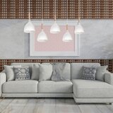  Luster na sajli NOAK 5xE27/15W/230V bela/buk | Eponuda.com